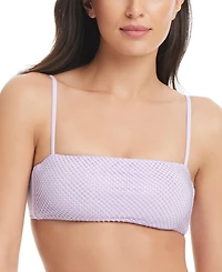 Red Carter Women's Straight Bikini Top