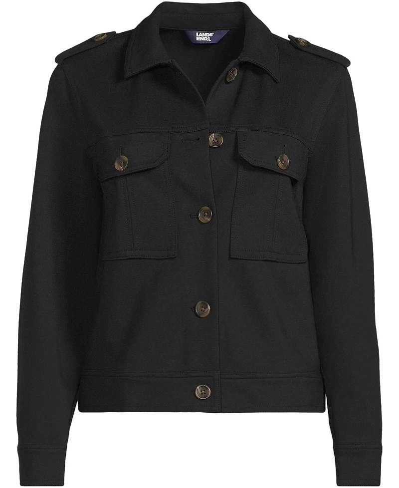 Lands' End Women's Ponte Vacation Jacket