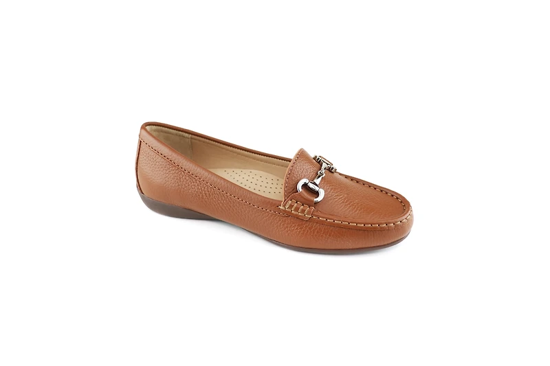 Marc Joseph New York Womens Carter Road Slip On Comfort Buckle Loafer