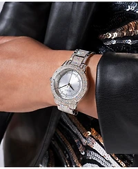 Guess Women's Analog Silver Tone Steel Watch 36mm