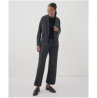 Pact Women's Organic Cotton Airplane Relaxed Blazer