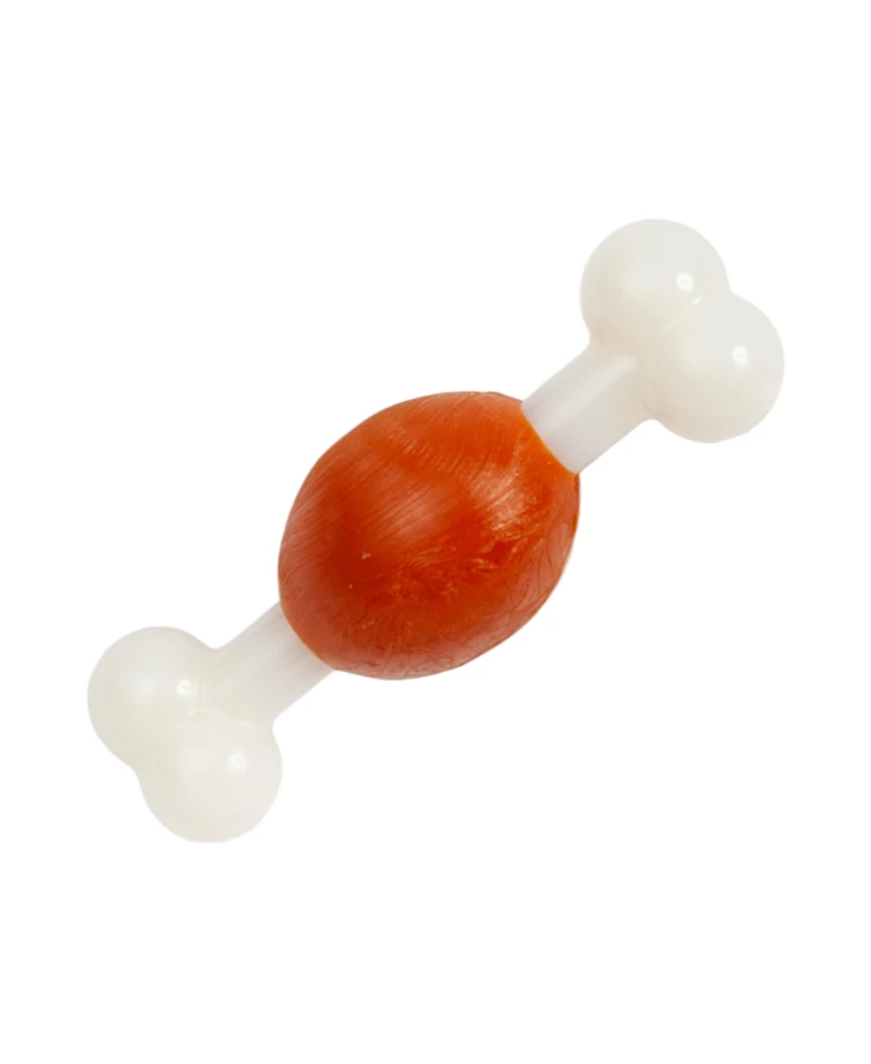 Country Living Nylon Beef Bone Dog Chew Toy – Durable Tpr Nylon for Healthier Teeth and Gums, Perfect for Small Breeds
