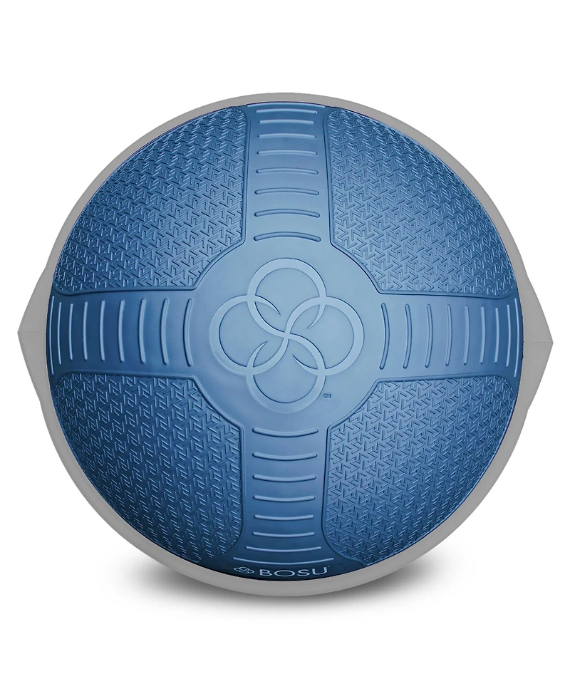 Bosu Pro NexGen 25IN Home Fitness Exercise Gym Balance Trainer with Pump, Blue