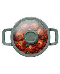 BergHOFF Forest Nonstick Cast Aluminum Stockpot 8", 2.9qt. With Glass Lid