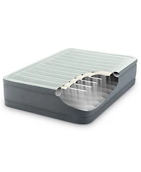 Intex PremAire I Fiber-Tech Elevated Air Mattress Bed with Built-In Pump