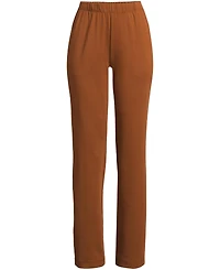 Lands' End Petite Sport Knit High Rise Pants