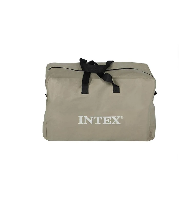 Intex Excursion 5 Person Inflatable Boat, Water Fishing River Raft Set w/Oars