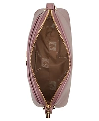 Anne Klein Dome Zip Top Detachable Card Case Crossbody Bag