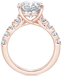 Certified Lab Grown Diamond Oval Engagement Ring (5 ct. t.w.) 14k Gold