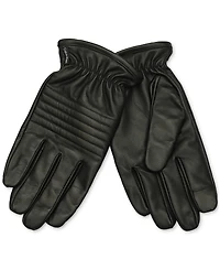 Calvin Klein Men's Quilted Leather Gloves