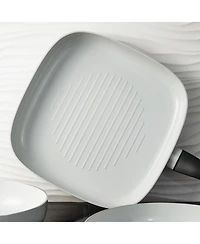 BergHOFF Leo Glints 5Pc Ceramic Nonstick Cookware Set, Spirit, Recycled