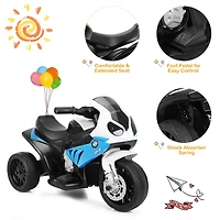 6V Kids Atv Quad Electric Ride On Car Toy Toddler with Led Light MP3
