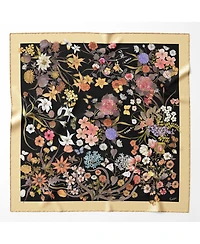 Flora - Hand Rolled Silk Foulard for Women