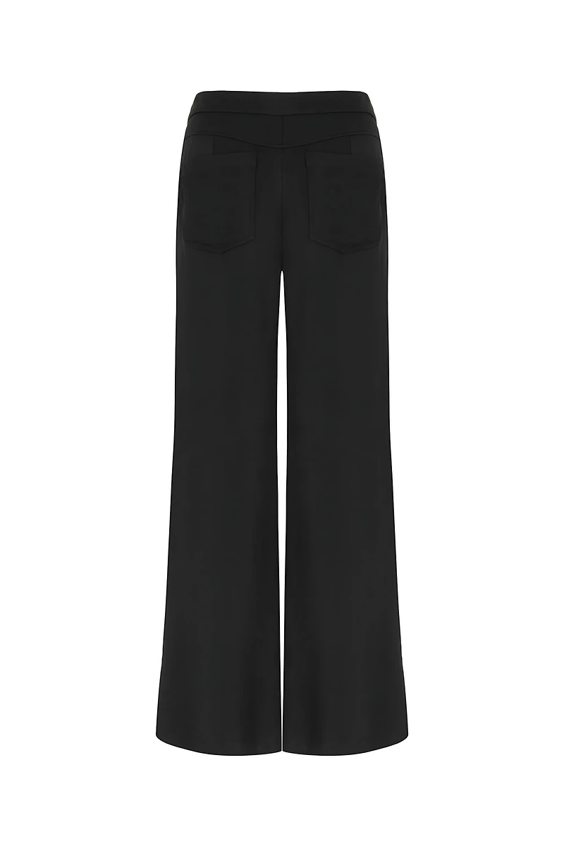 Nocturne Women's Jacquard Wide Leg Pants