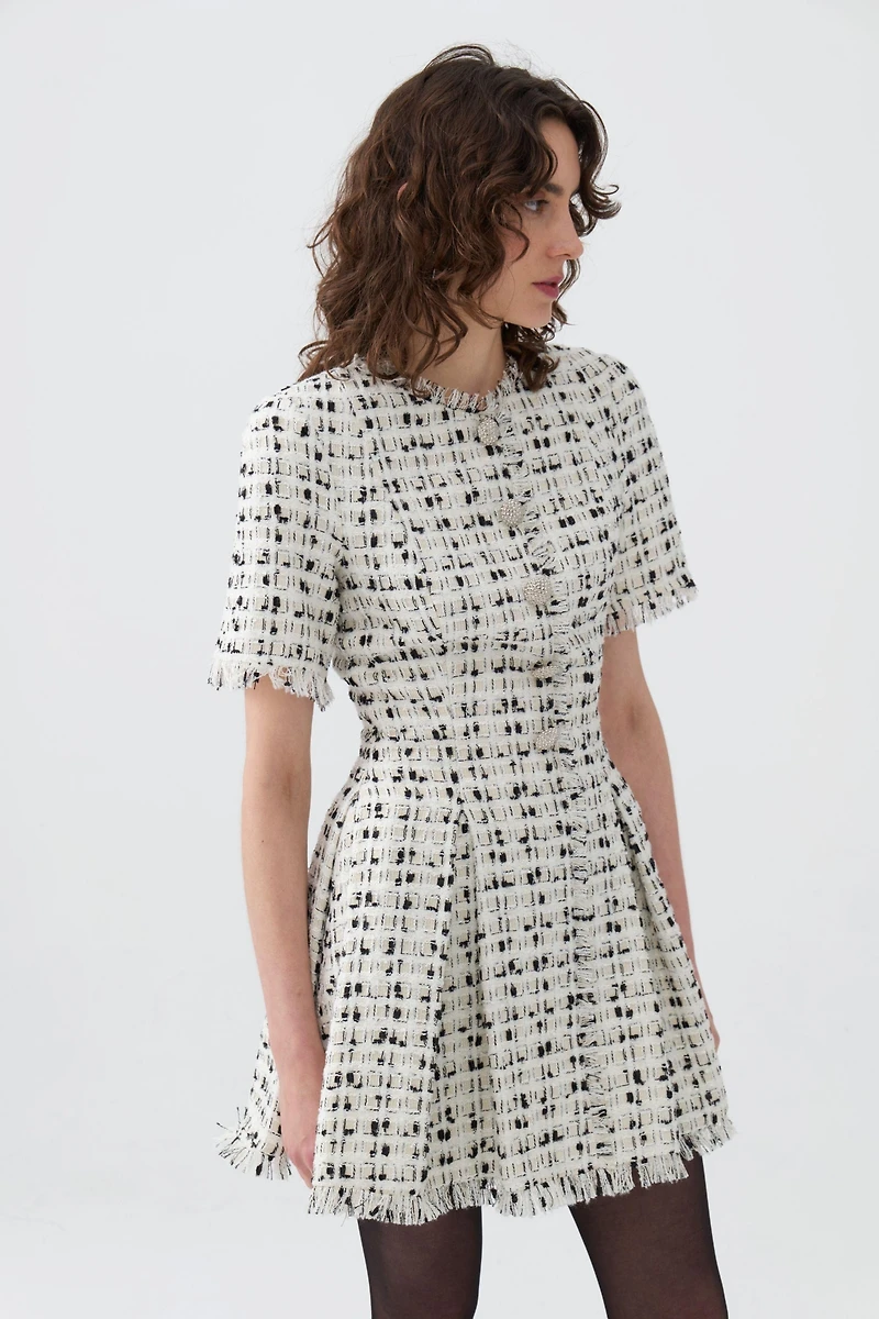 Nocturne Women's Tweed Mini Dress