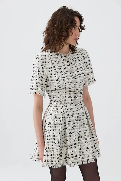 Nocturne Women's Tweed Mini Dress