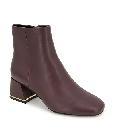 Kenneth Cole New York Women's Alec Block Heel Ankle Booties