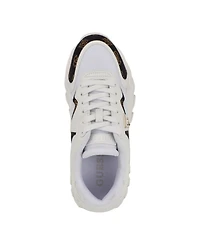 Guess Women's Nowah Triangle Lace-Up Chunky Fashion Sneakers