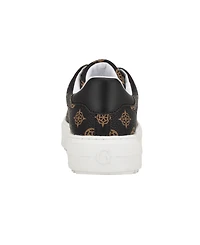 Guess Women's Denesa Treaded Platform Lace-Up Sneakers