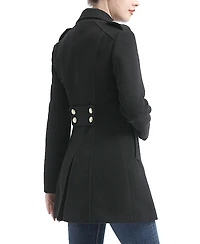 Kimi + Kai Women's Brylee Fitted Wool Pea Coat