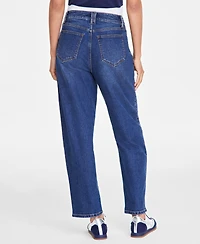 On 34th Women's High-Rise Barrel-Leg Jeans