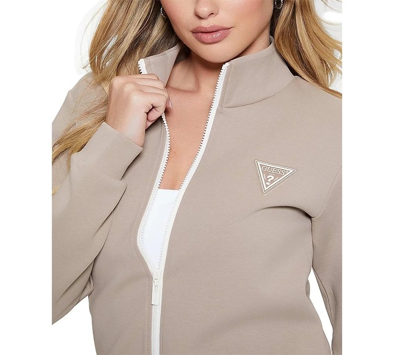 Guess Women's Ann Zip-Front Sweatshirt