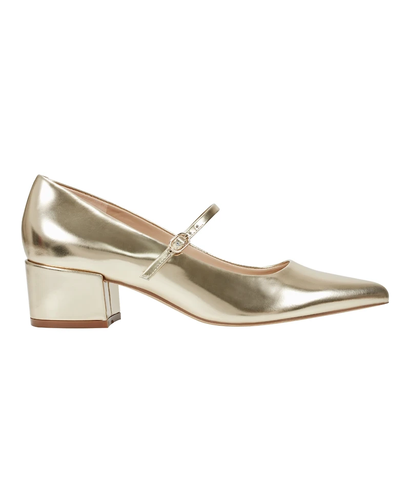 Marc Fisher Ltd Women's Luccie Mary Jane Pointy Toe Dress Pumps