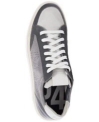 P448 Men's Soho Perforated Logo Low-Top Sneakers