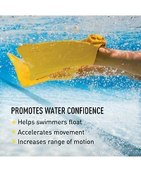 Finis Girls Fishtail 2 Fins, Yellow, Us Junior 6-11