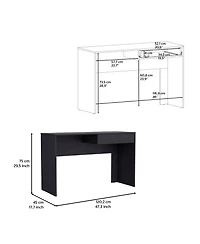 Depot E-shop Acanto 1 Drawer Writing Computer Desk