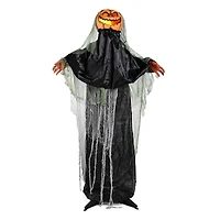 Yescom Scary Animated Halloween Pumpkin Decorations 5.4Ft with Motion & Sound Activated Glowing Head 2024