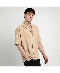 Campus Sutra Men's Paisley Flora Shirt