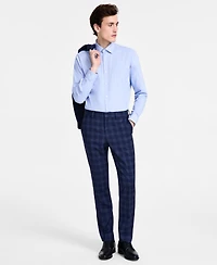 Hugo by Boss Men's Modern-Fit Plaid Suit Pants