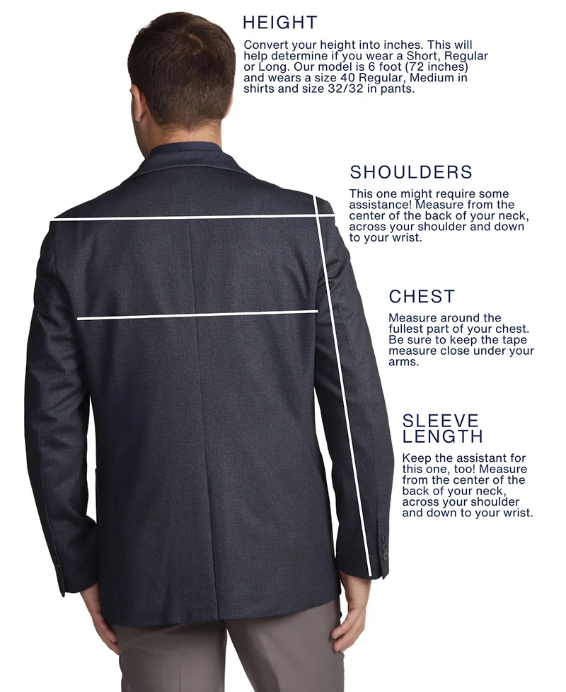 Men's Signature Glen Plaid Sportcoat