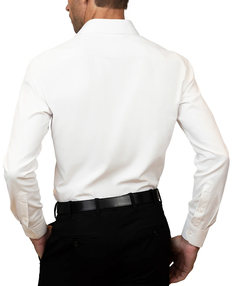 Tayion Collection Men's Slim-Fit Dobby Dress Shirt