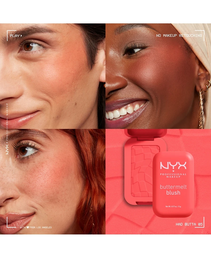 Nyx Professional Makeup Buttermelt Blush