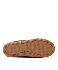 Dearfoams Men's Warm Up Bootie House Shoe Boot Slipper