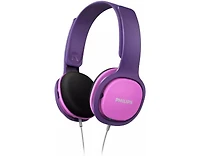 Philips Kids Wired Headphones - Safe Volume Limit 85dB, Lightweight & Durable, Comfortable Fit, Vibrant Colors, Adjustable Headband