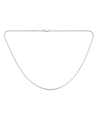 Bling Jewelry Flexible Strong 1.5MM .925 Sterling Silver Magic 8-Sided Snake Chain Necklace