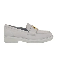 Guess Women's Shuttle Logo Hardware Round Toe Loafers