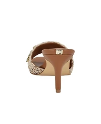 Guess Women's Weekful Embellished Mid Heel Sandals