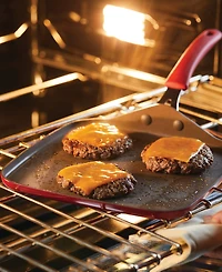 Cook + Create Aluminum 11-Inch Nonstick Griddle Pan, Gray