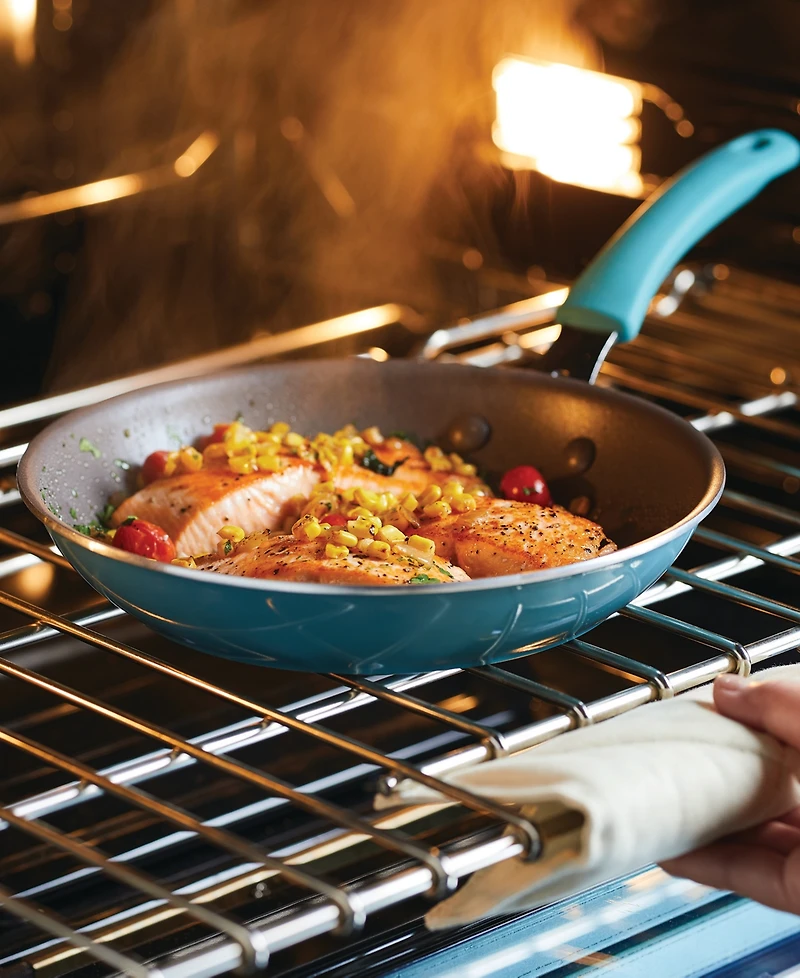 Rachael Ray Cook + Create Aluminum Nonstick Frying Pan Set
