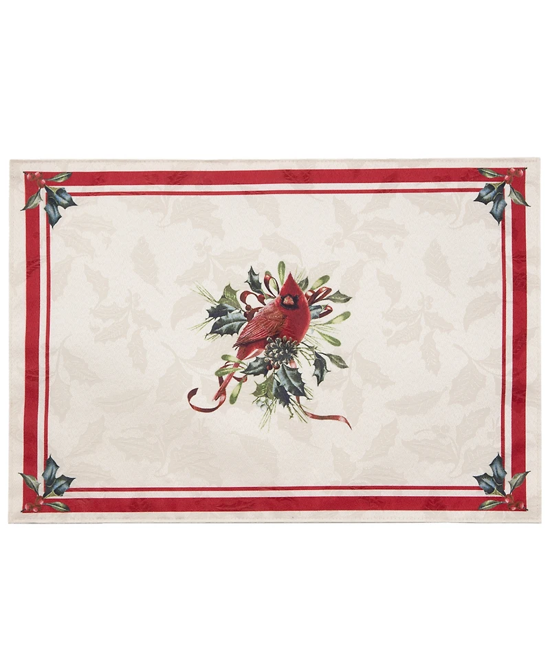 Lenox Holiday Winter Greetings Placemat, Set of 4