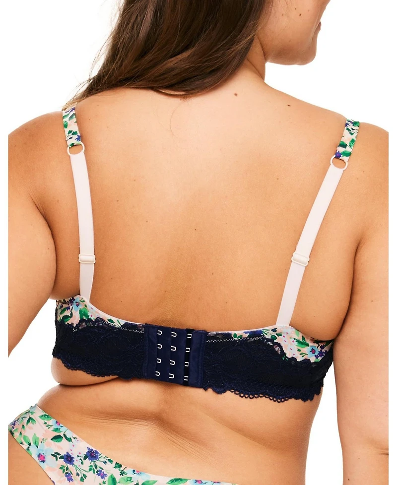 Aleena Women's Plus-Size Unlined Plunge Bra