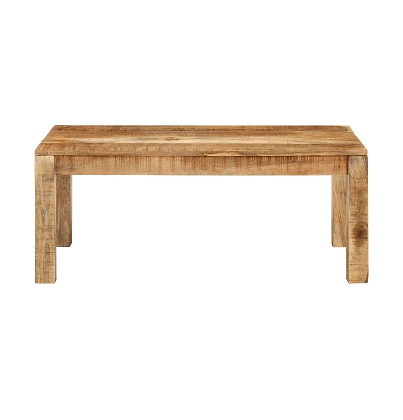 vidaXL Coffee Table 39.4"x21.7"x15.7" Solid Wood Mango