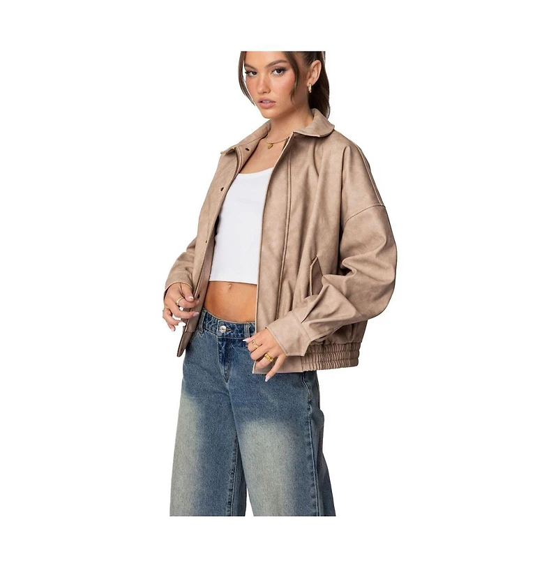 Edikted Women's Mori oversized jacket