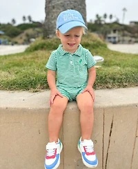 Bits & Bows Boys' Little Brother Baseball Hat in Blue