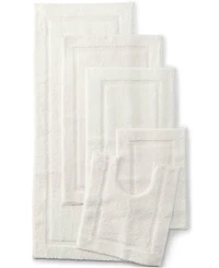 Lands' End Cotton Non-skid Contour Bath Rug