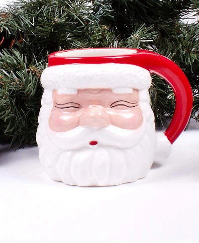 8 Oak Lane Santa Ceramic Coffee Mug